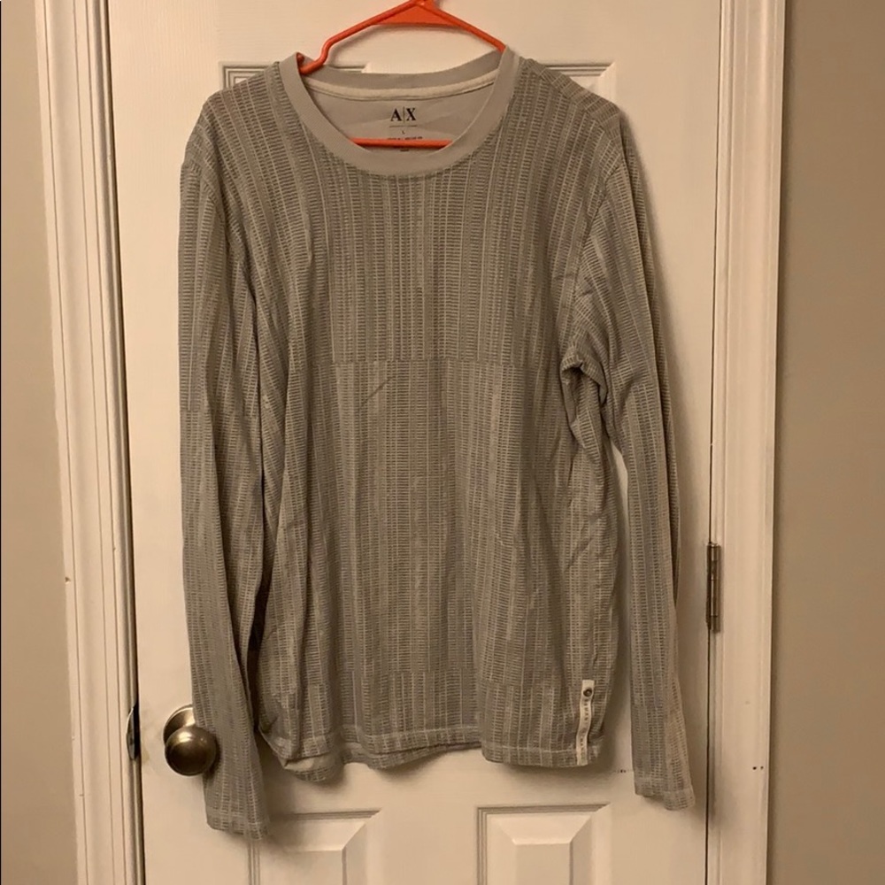 Long sleeve Armani exchange tee